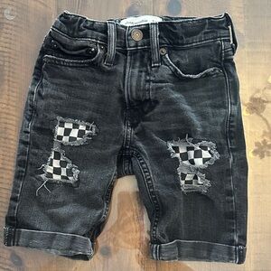 Zara Black Kids Distressed Jeans